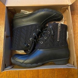 Sperry Saltwater Rope Black